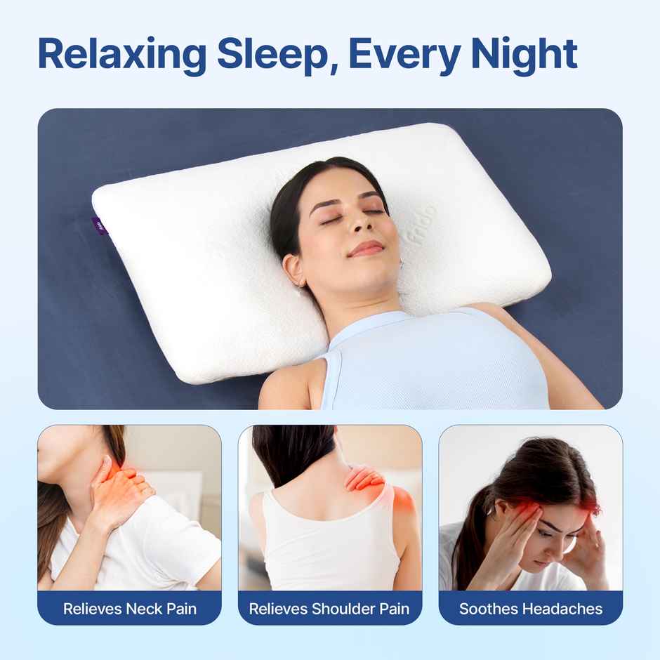 Frido Ultimate Deep Sleep Pillow - 4 inch