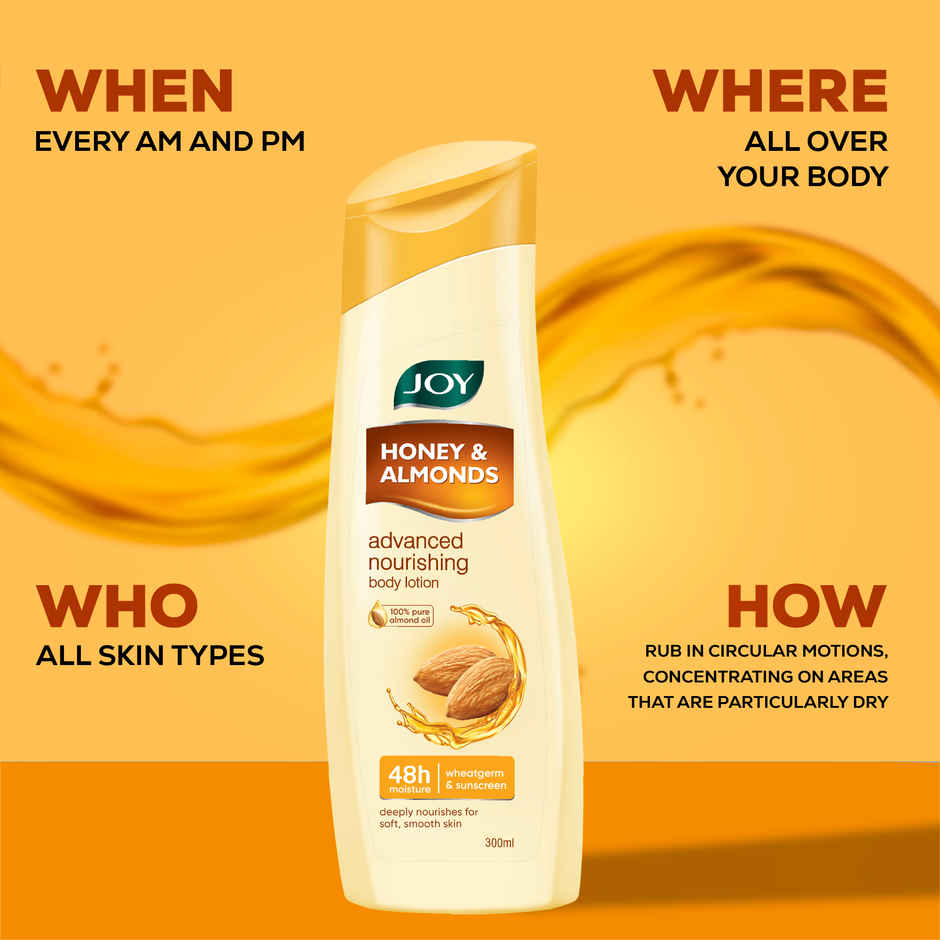 Joy Honey & Almonds Nourishing Body Lotion