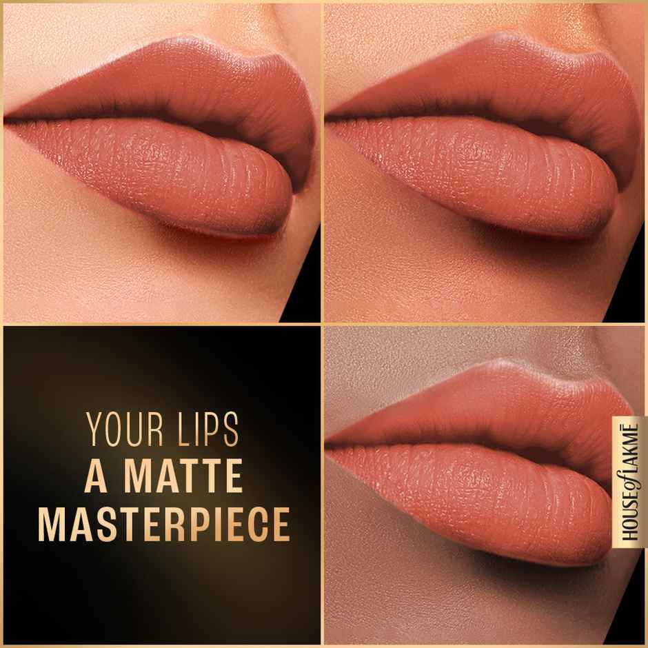 Lakme Forever Matte Liquid Lip, 16hr Lipstick, Lightweight & transferproof - Orange Tango