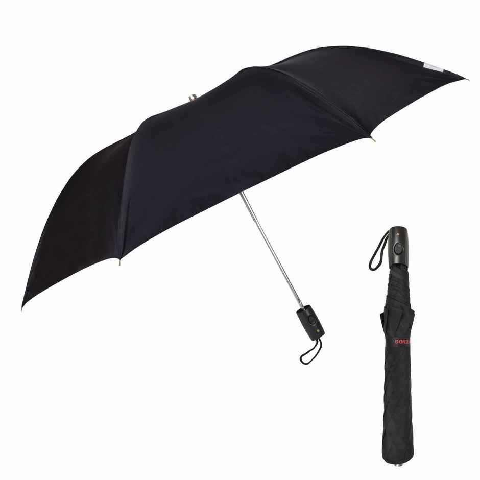 Fendo Standard Umbrella Black Auto Open | 24.5 Inch | 2 Fold