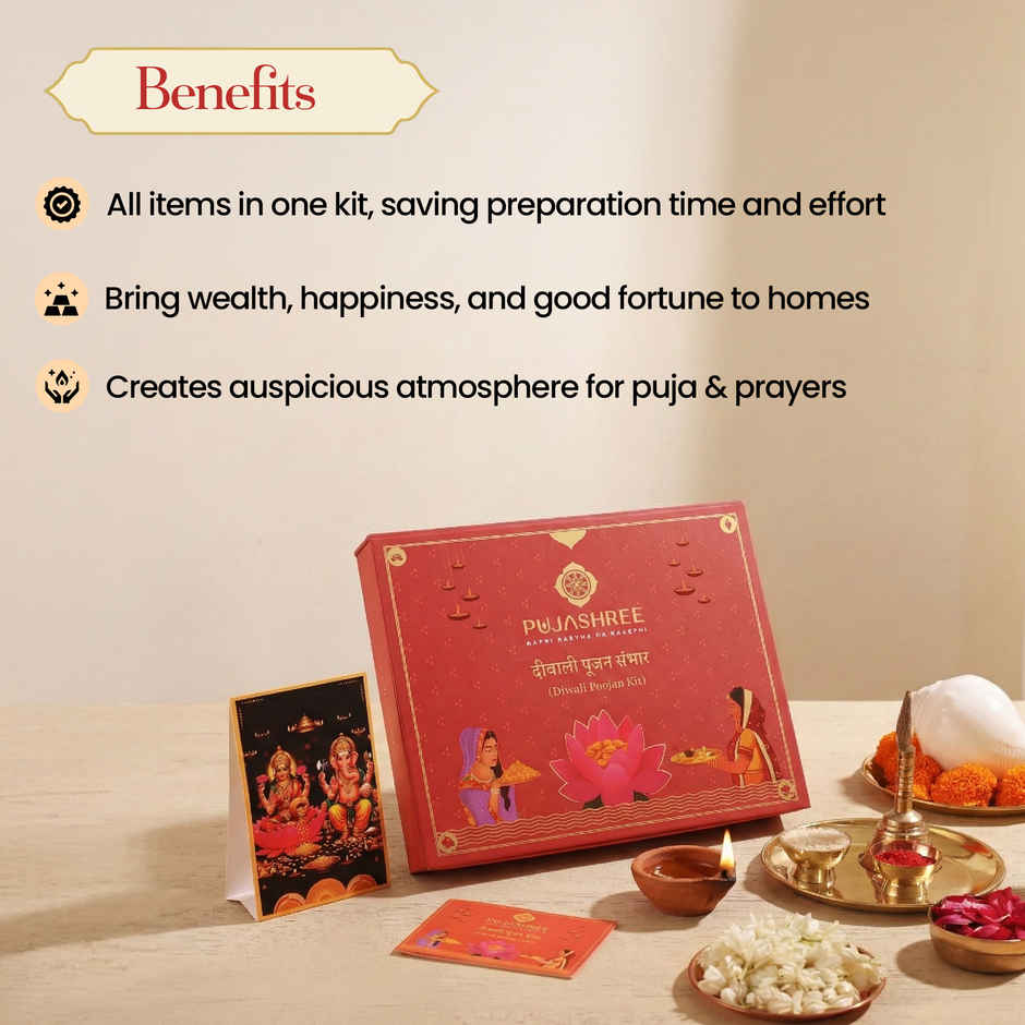 Maa Laxmi Pooja Kit | Diwali Pooja | Pujashree