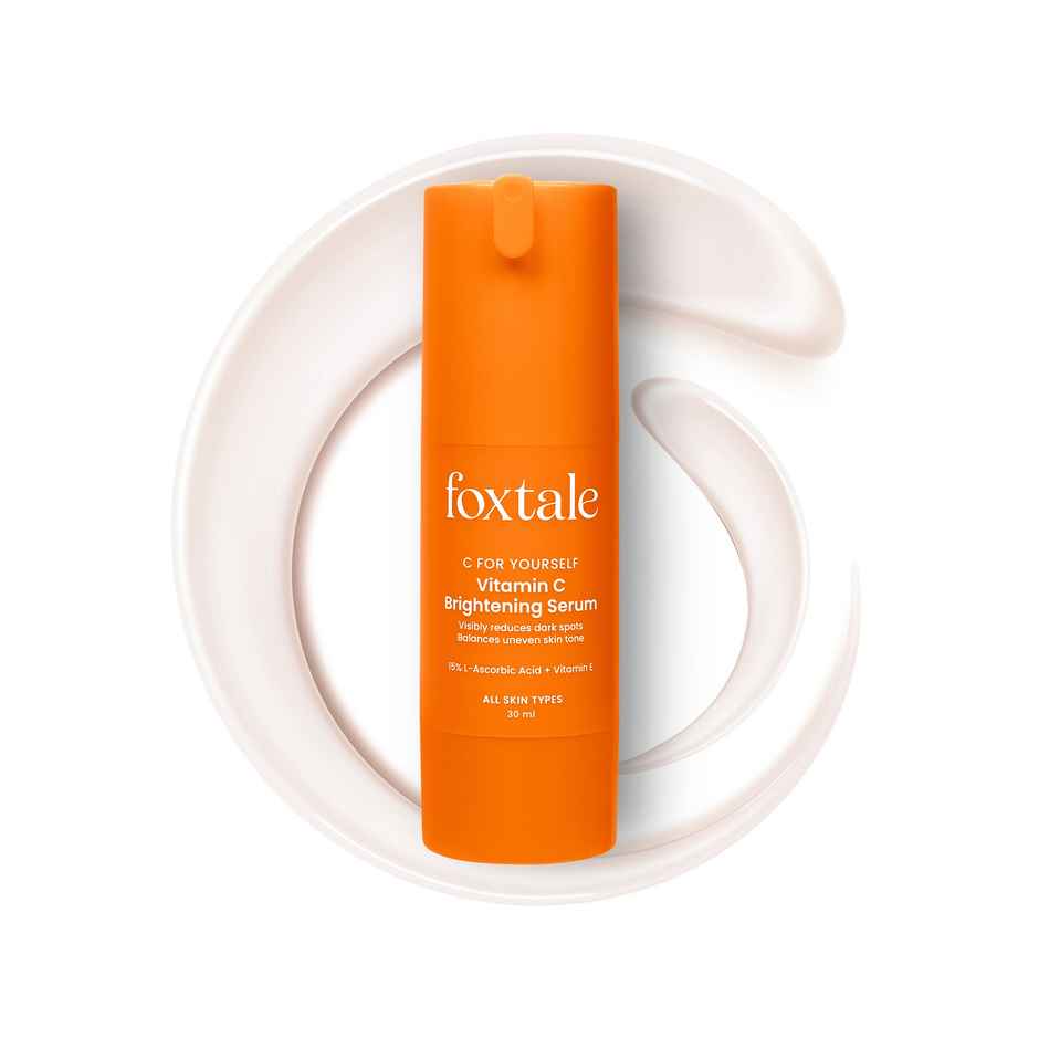 Foxtale 15% Vitamin C Face Serum for Glowing Skin