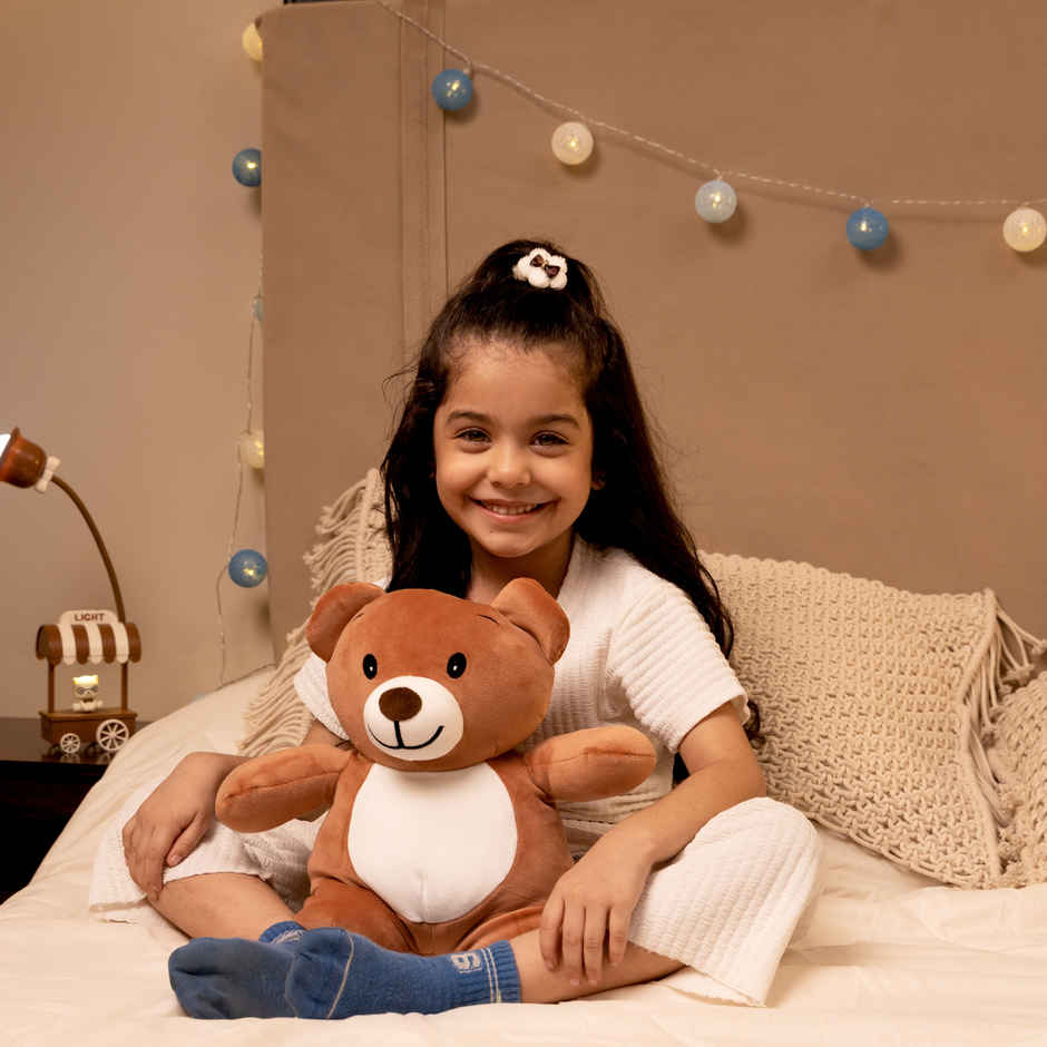 Mirada 32Cm Super Soft Bear - Brown