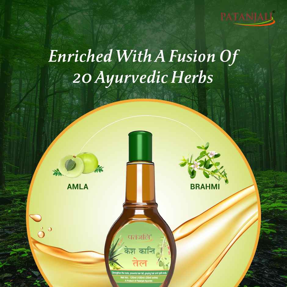Patanjali Kesh Kanti Hair Oil For Strong and Long Hair