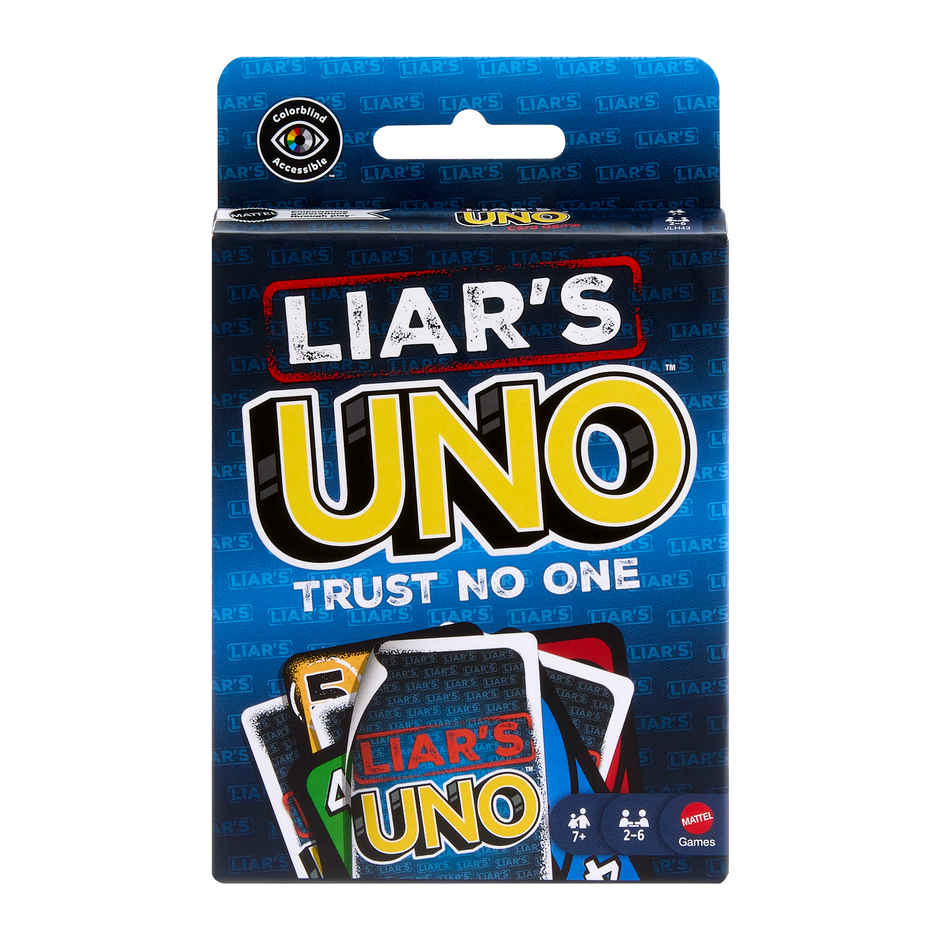 Mattel Games Liars UNO Card Game