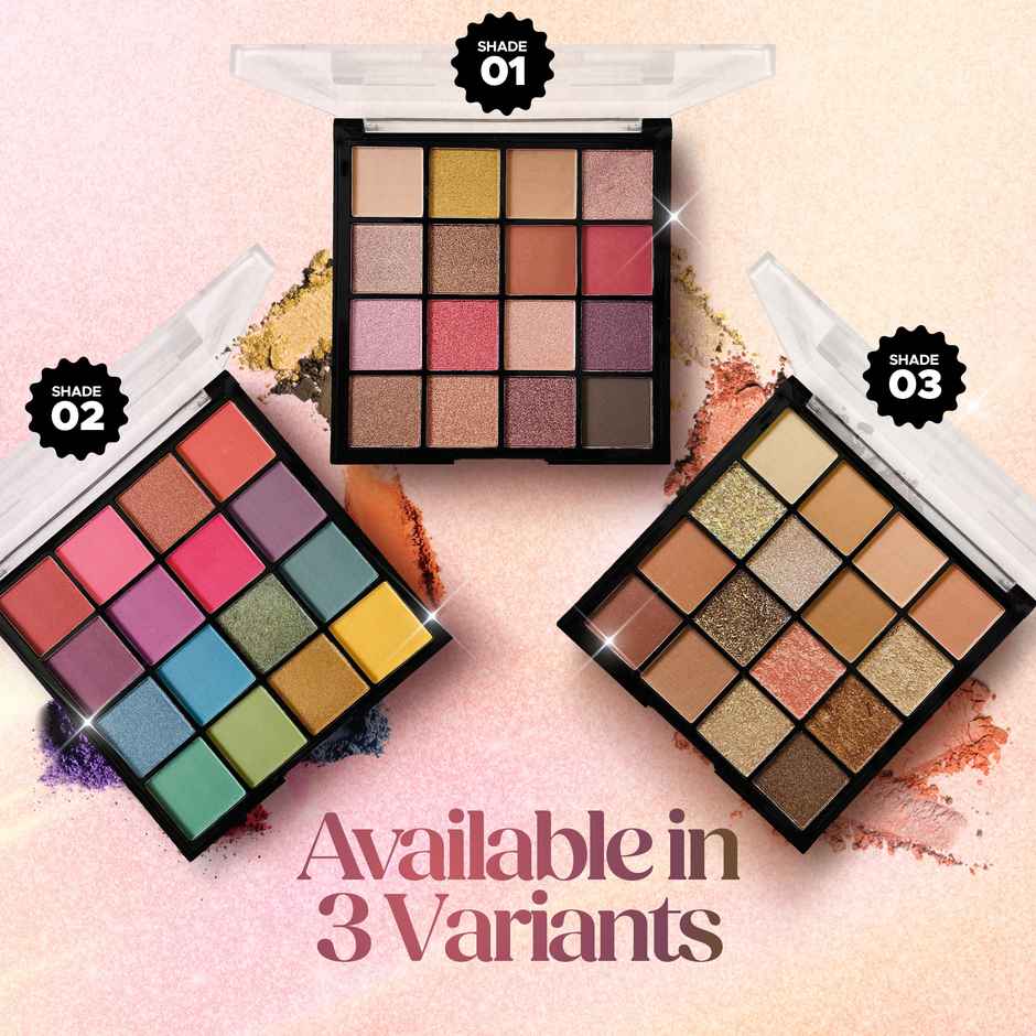 Hilary Rhoda Perfection Eyeshadow Palette | Highly Pigmented Eyeshadow Palette | Shade 3