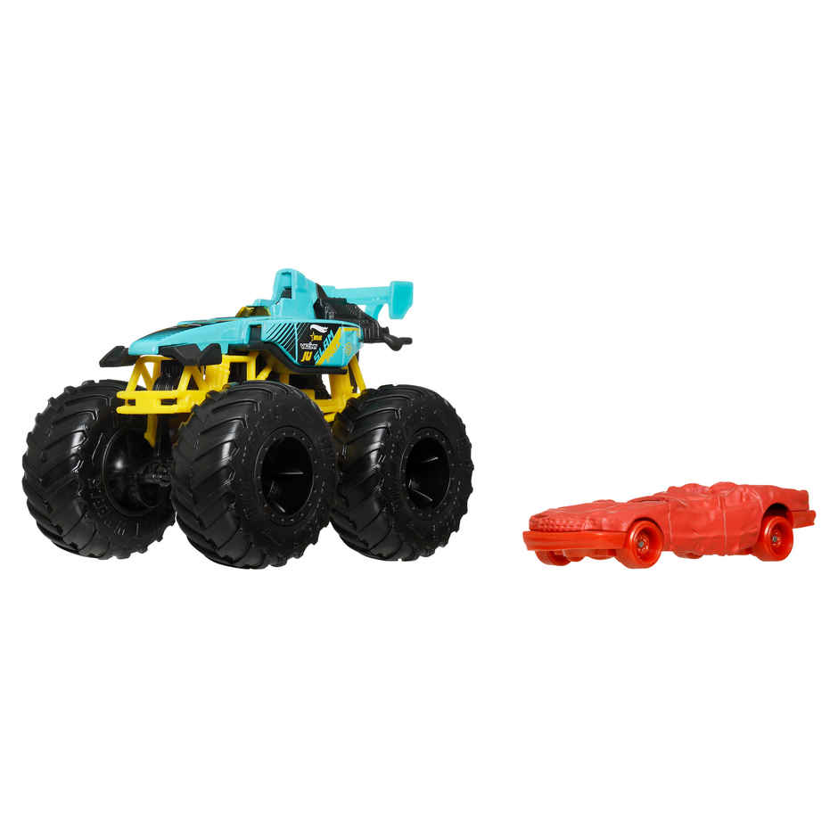 Hot Wheels Monster Trucks Promo Pack | 1:64 Scale Die-Cast Monster Truck | 1:64 Scale Car