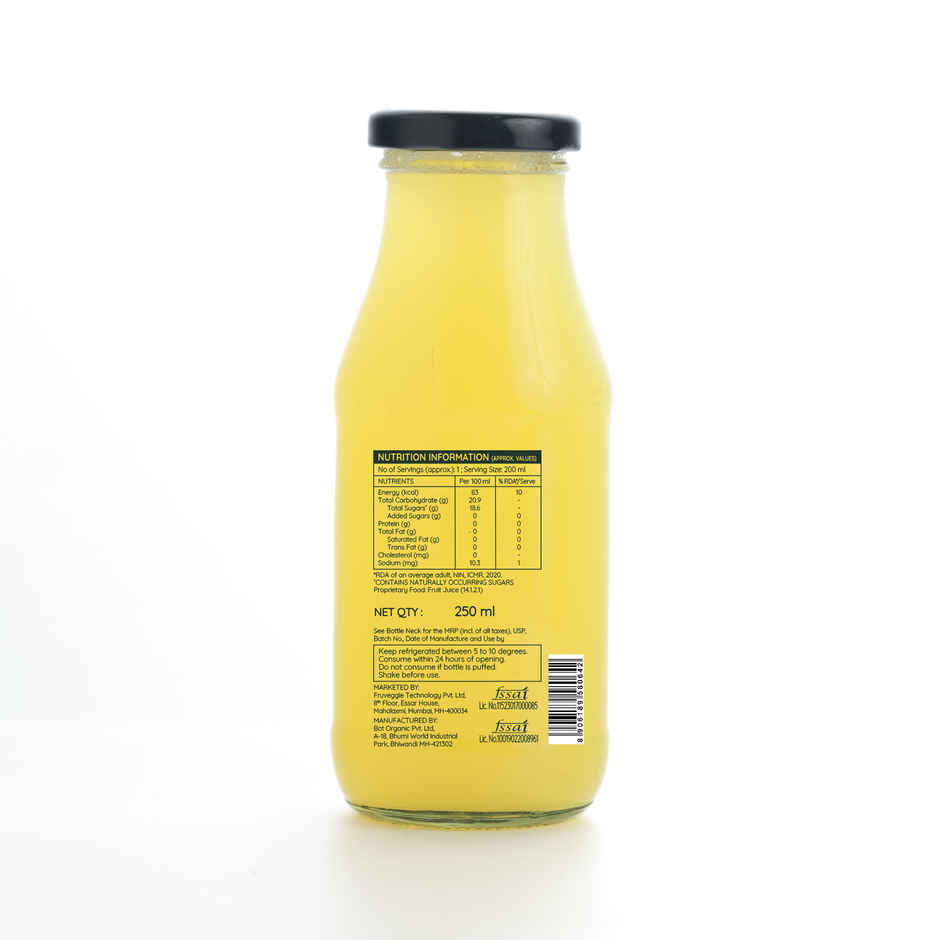 Pluckk Cold Pressed Pineapple Juice Combo