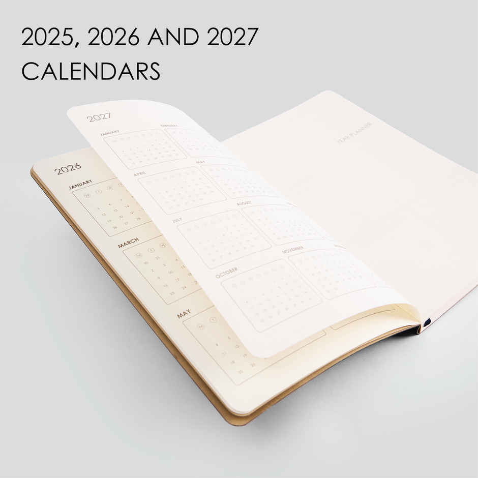 myPAPERCLIP 2026 Weekly Planner | Soft Cover | Blueberry | A5 Size