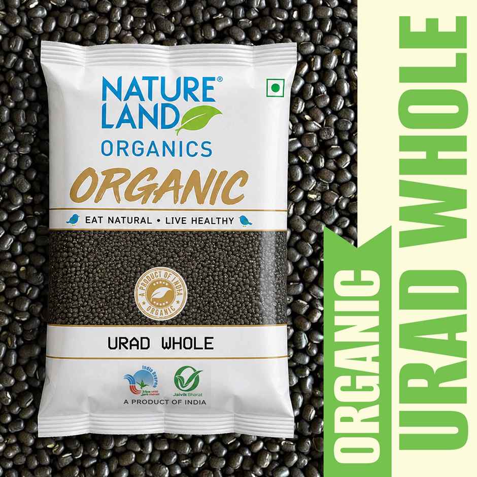 Natureland Organics Urad Whole