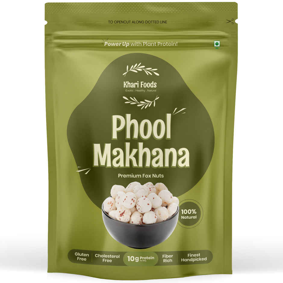 Khari Foods Phool Makhana / Fox Nuts | Premium Dry Fruits