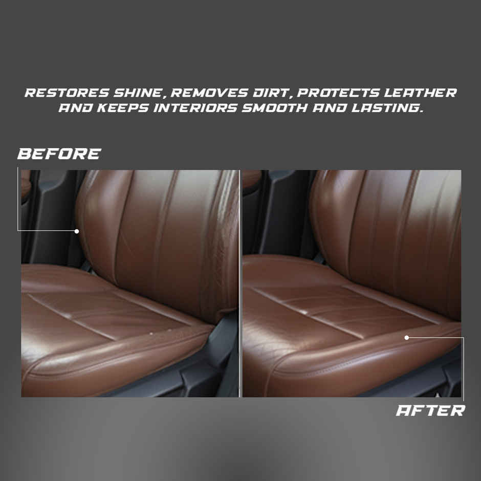 Nippon Paint n-Shield Leather Upholstery Cleaner | Suitable for Car Seats Sofas Bags