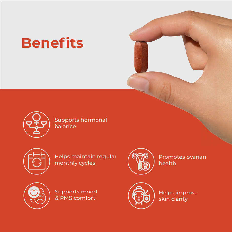 OYB PCOS Support Supplement for Women with Myo-Inositol & NAC for Hormonal Balance | OYB Easy Cycle