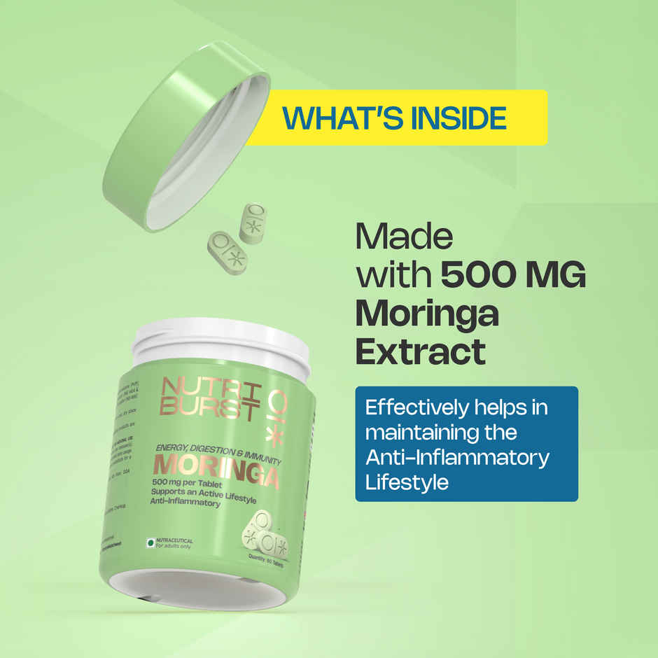 Nutriburst Moringa 500mg Tablets