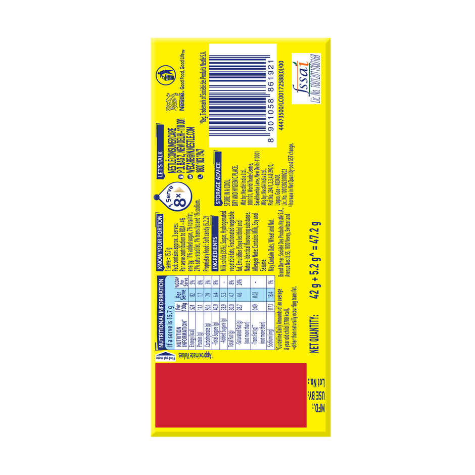 Nestle Milkybar Tablet Made With Milk Yummy & Creamy Chocolate Treat Combo