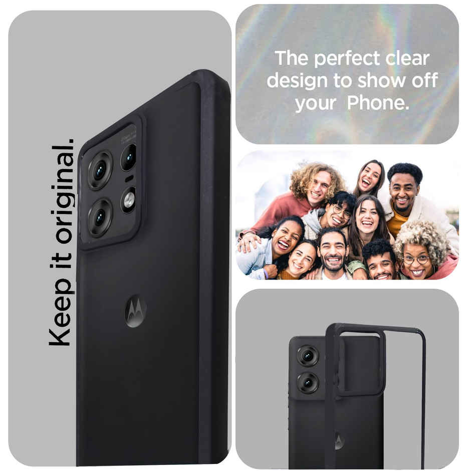 Artistque Case For Motorola Moto Edge 50 Pro 5G Back Cover - Transparent Clear Shockproof TPU