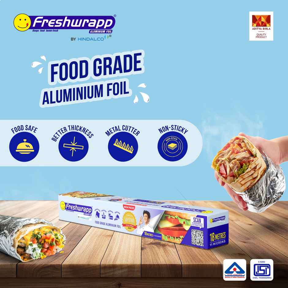 Freshwrapp Aluminium Foil | 18 Meter