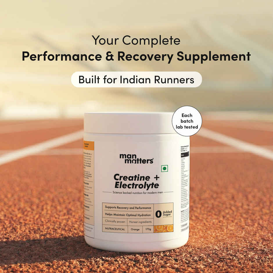Man Matters Creatine Monohydrate with Electrolyte