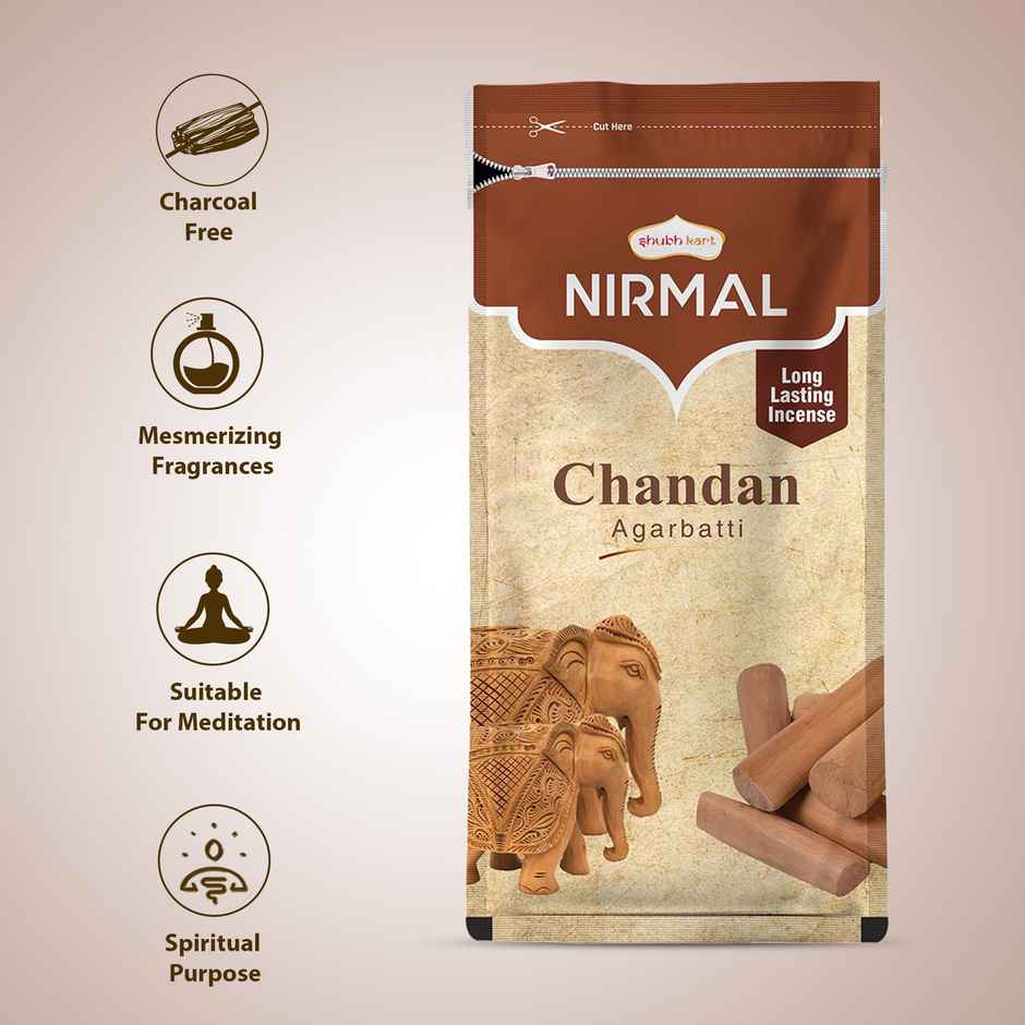 Shubhkart Nirmal Chandan Zipper Agarbatti