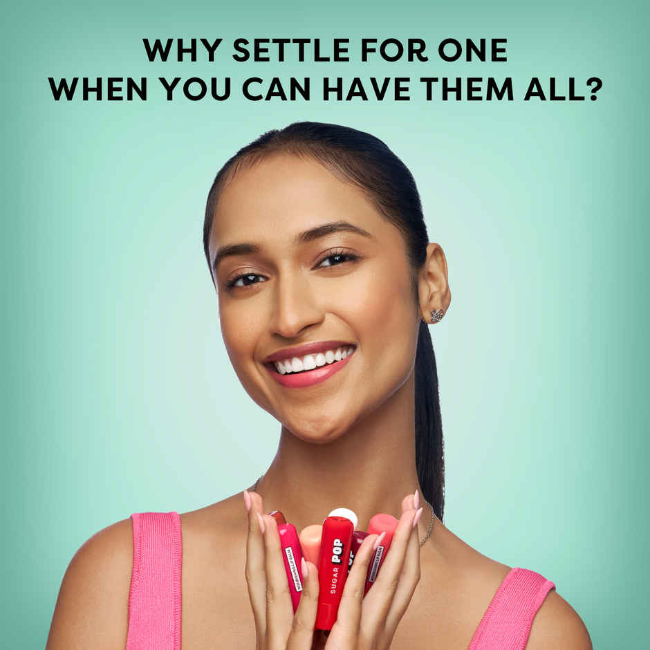 SUGAR POP Nourishing Lip Balm 05 Peach - Tinted Lip Moisturizer for Dry and Chapped Lips