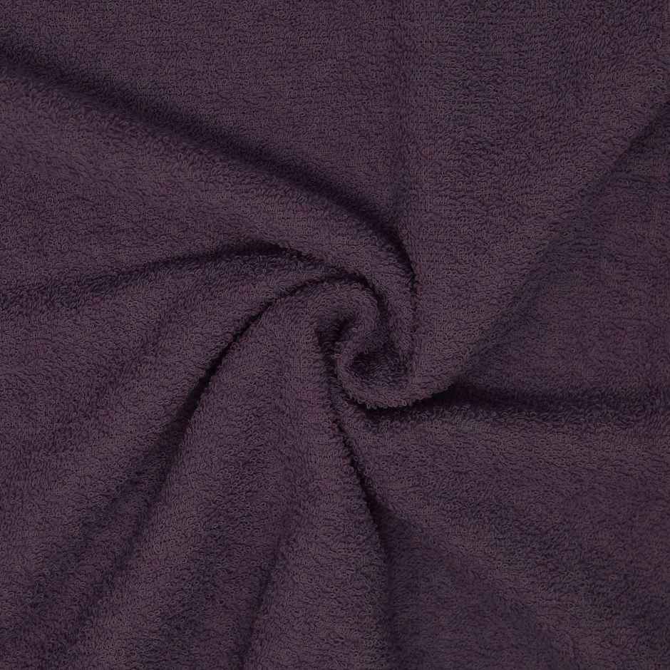 Mytrident Cotton Bath Towel | 400 GSM | Towels for Bath - Black Currant