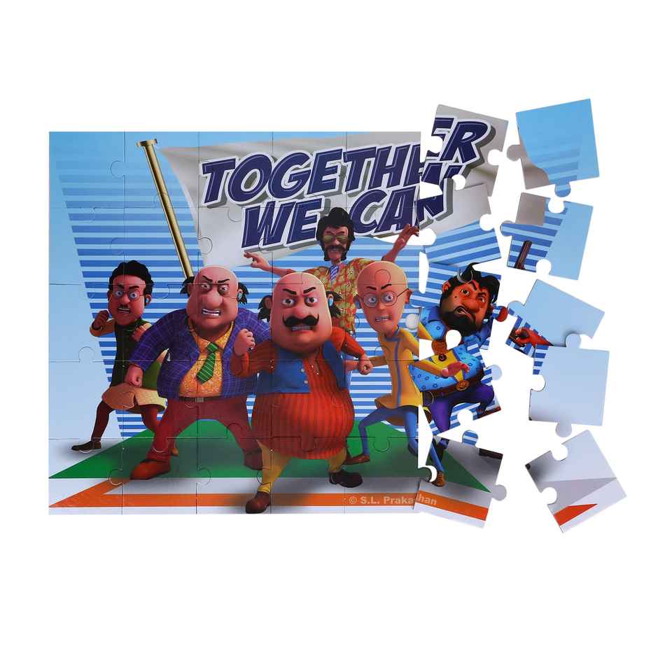 Toyzone Motu Patlu Puzzle 35Pcs