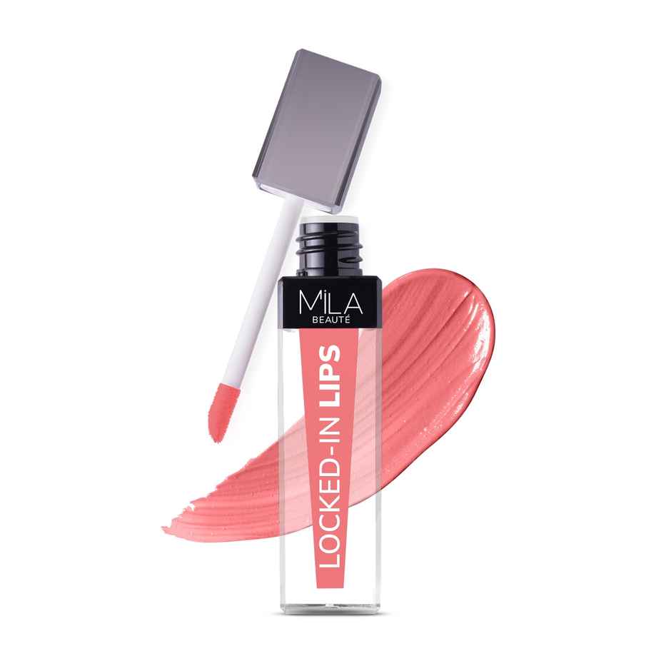 Mila Beaute Transfer-Proof Locked-In Liquid Lipstick- 07 Sweet Candy