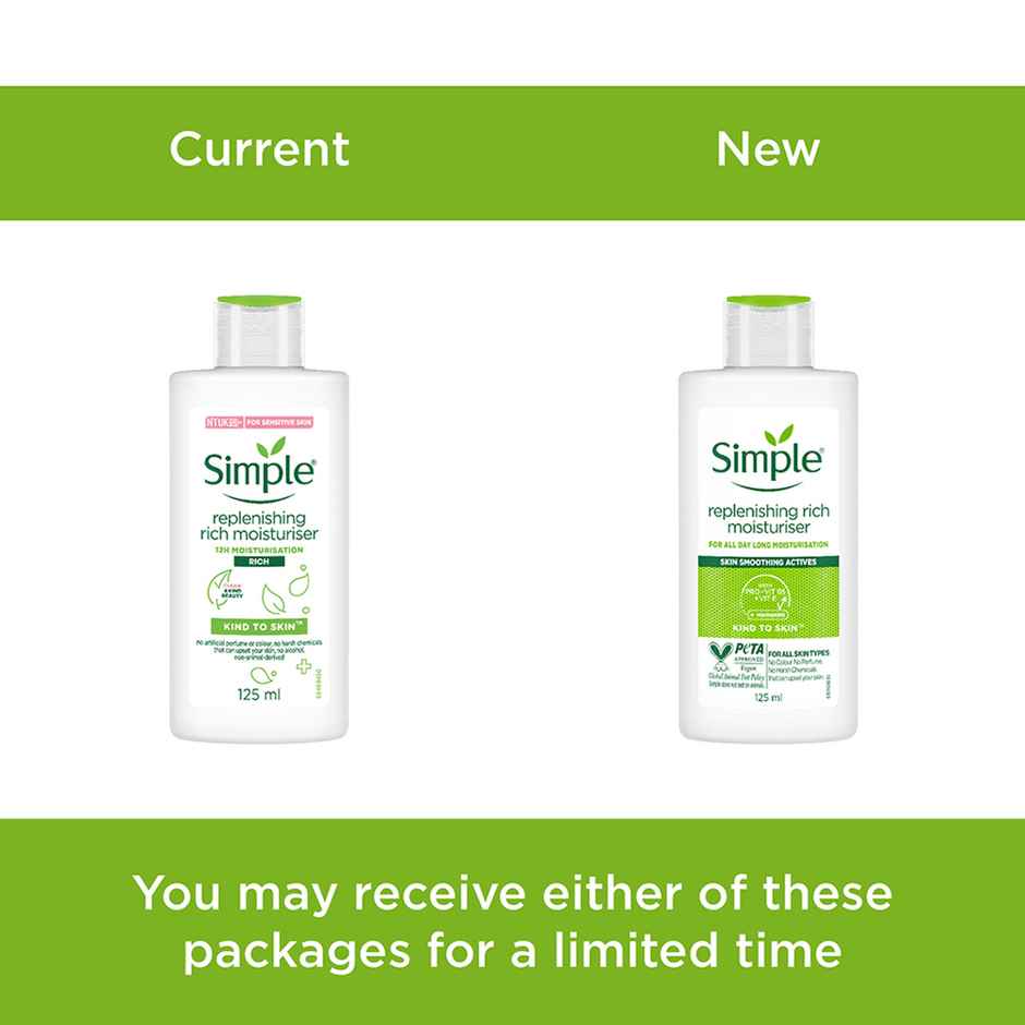 Simple Kind To Skin Replenishing Rich Moisturiser