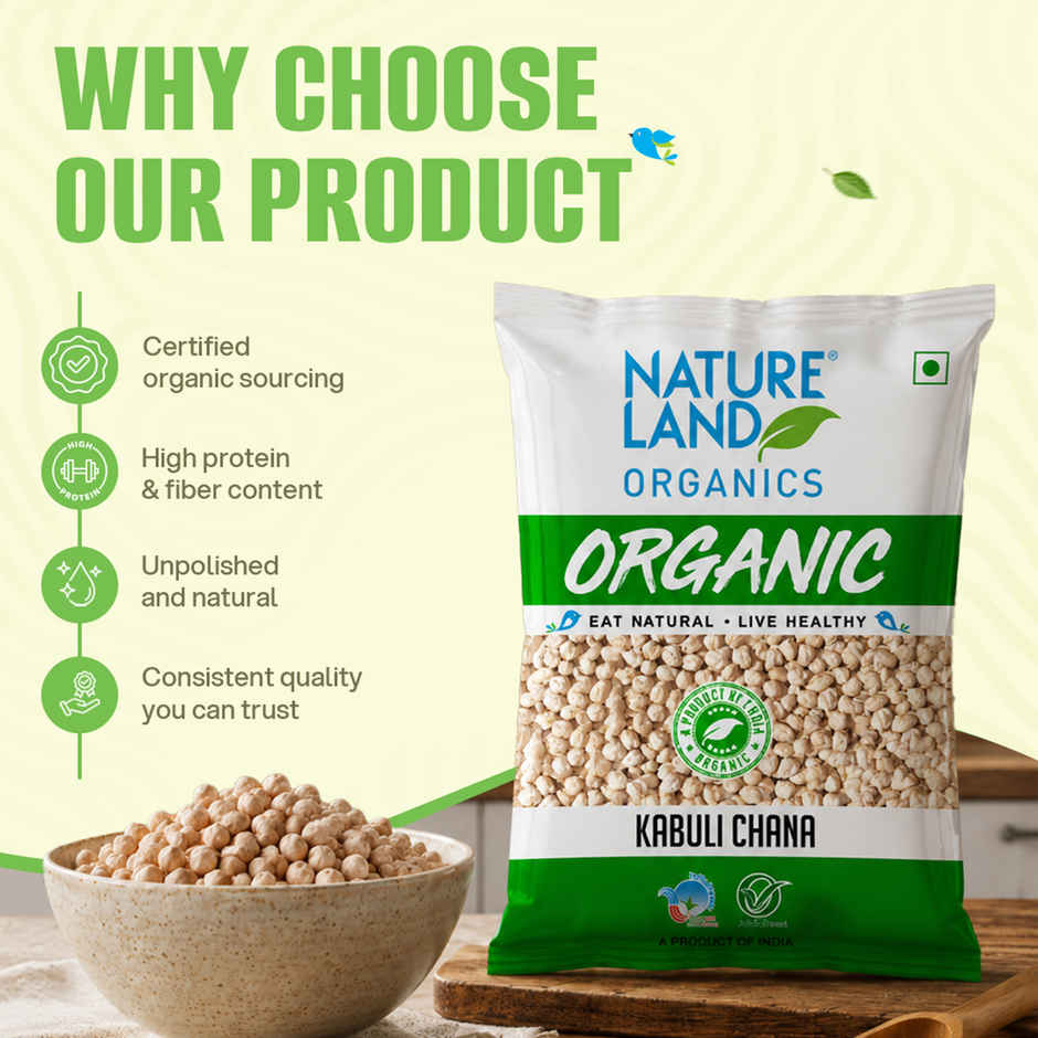 Natureland Organics Kabuli Chana