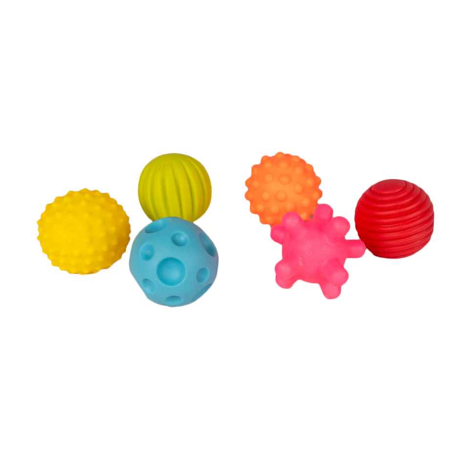 Ratna's Squeezy Colourful Ball 6 Pcs