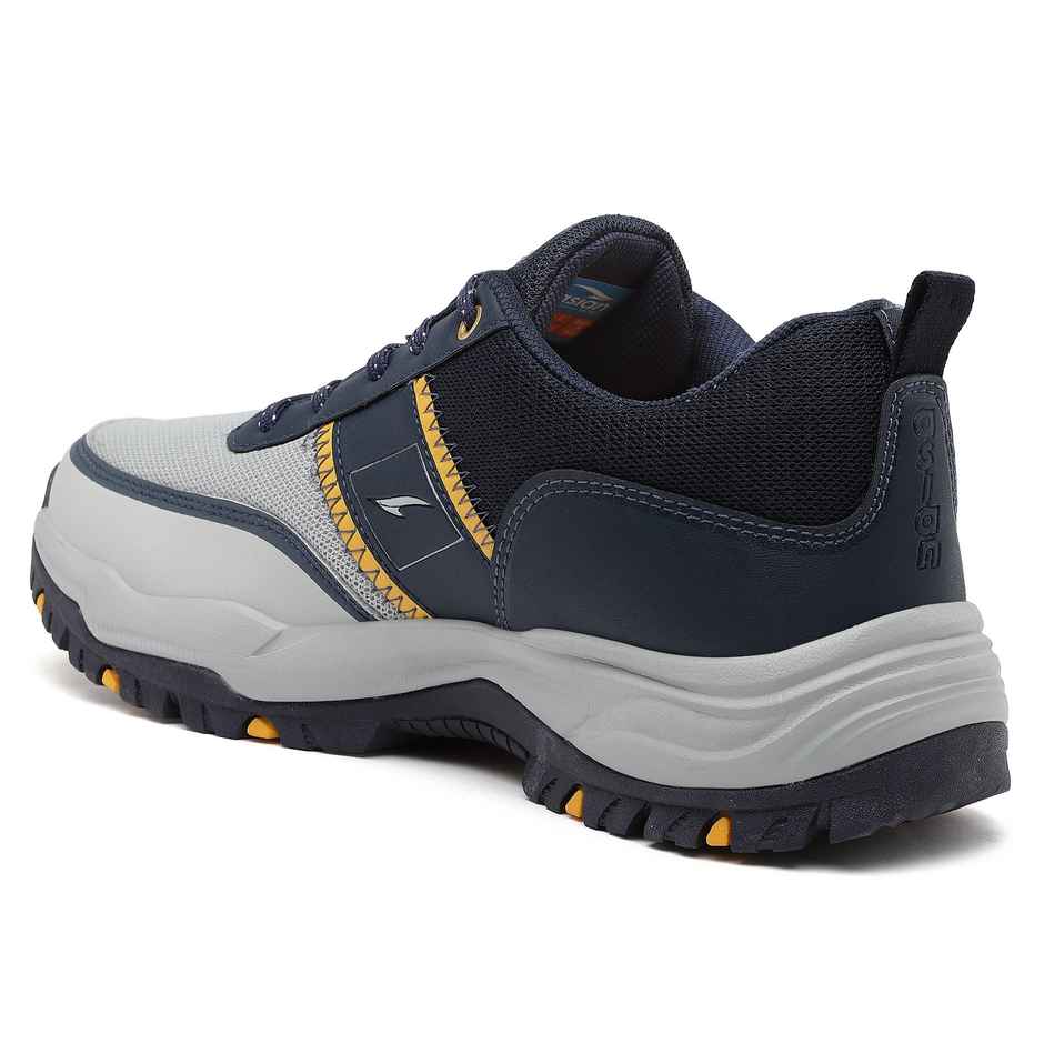 Asian Everest-02 Trekking Shoes For Men Navy Mustard | UK-9