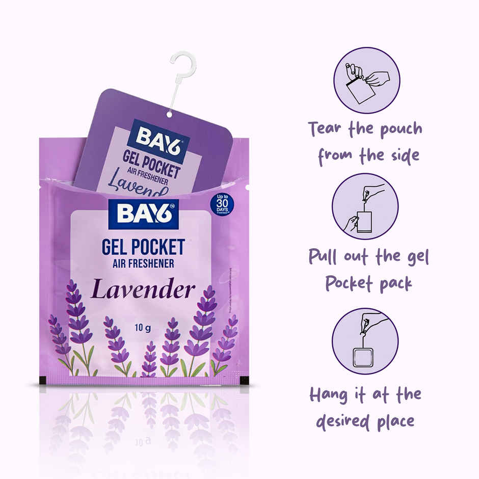 BAY6 Gel Pocket Mix Air Freshener