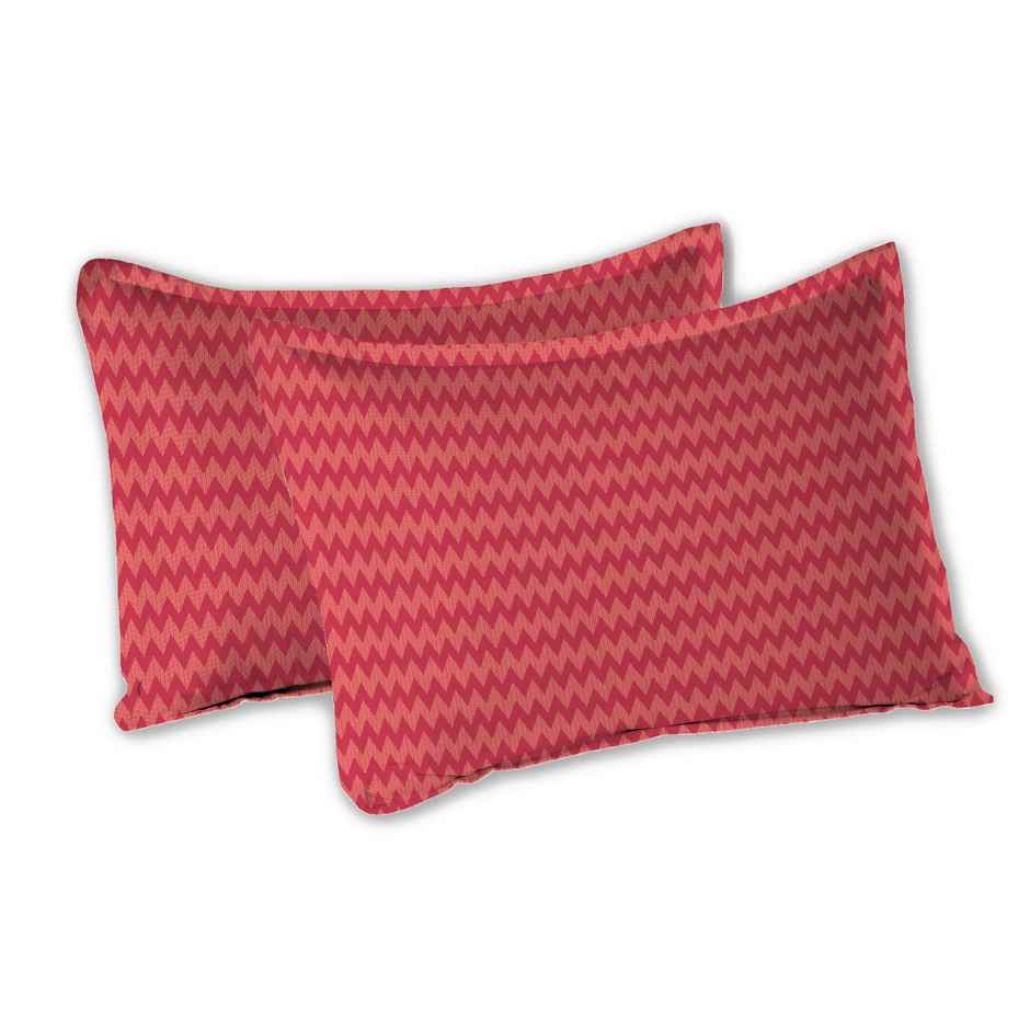 Mytrident Bedsheet Set | Queen Size Double Bed sheet set | 100% Cotton - Sunset Magenta