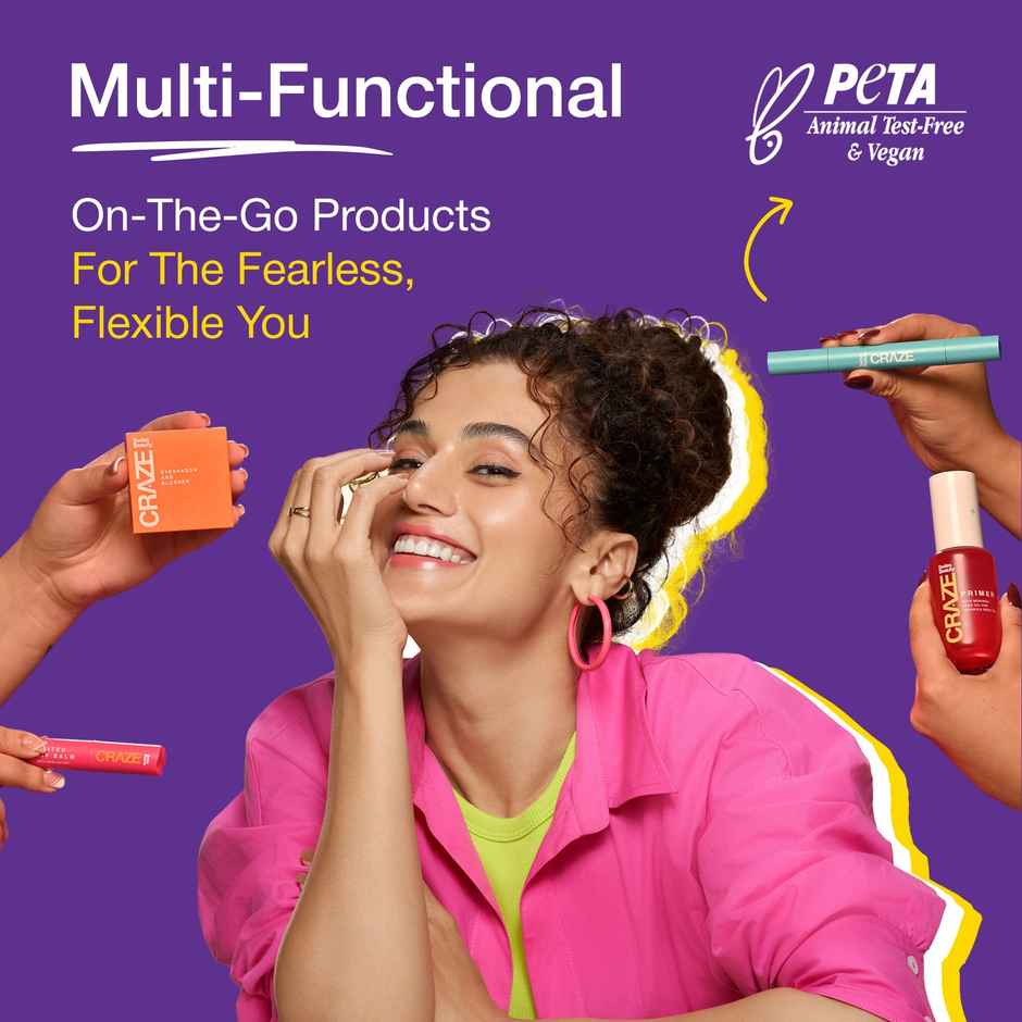 Swiss Beauty Craze Duo Mascara Volumizes and Lengthens Lashes With Non| Flaking Finish | Black