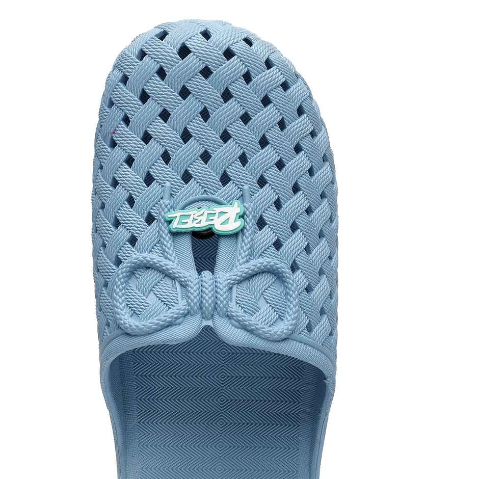 Solethreads Radiant Aqua Slides for Women | Size - India-UK 6