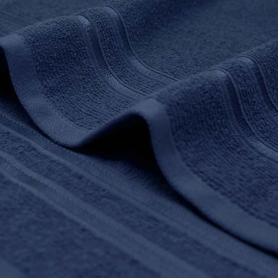 Mytrident Cotton Hand Towel | 400 GSM | Gym Towel Set - New Navy