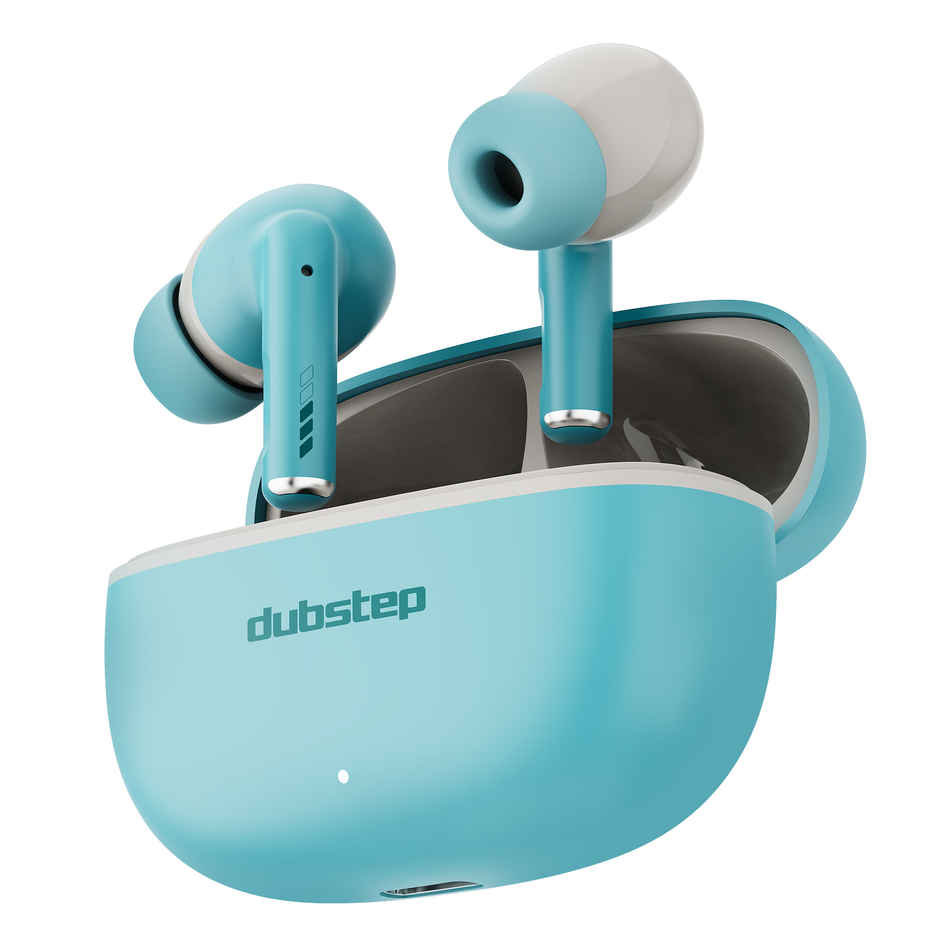 Dubstep Buzz X11 With 60 Hrs Playtime ENC TWS Earbuds | Blue