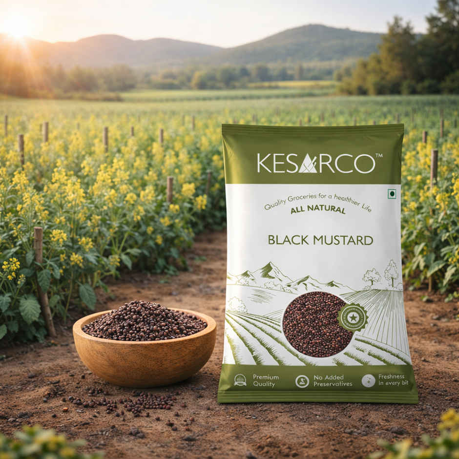 KESARCO Black Mustard Seeds
