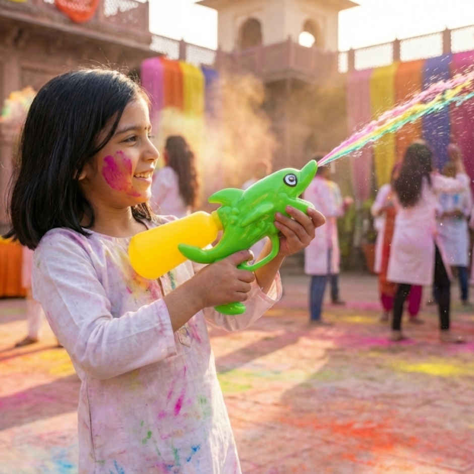 Water Gun Toys for Holi Fish | Assorted | Tomuncle