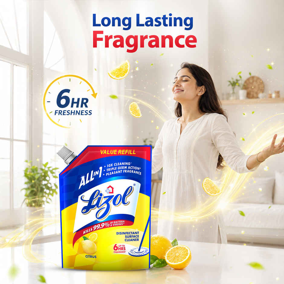 Lizol Citrus Floor Cleaner Liquid