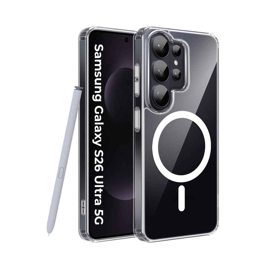 Artistque Case For Samsung Galaxy S26 Ultra 5G Back Cover | Transparent Clear Magsafe Cover