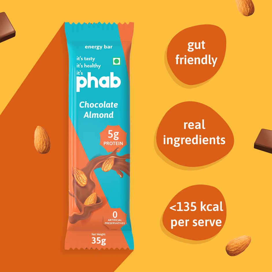 Phab 5g Protein Energy Bar - Chocolate Almond