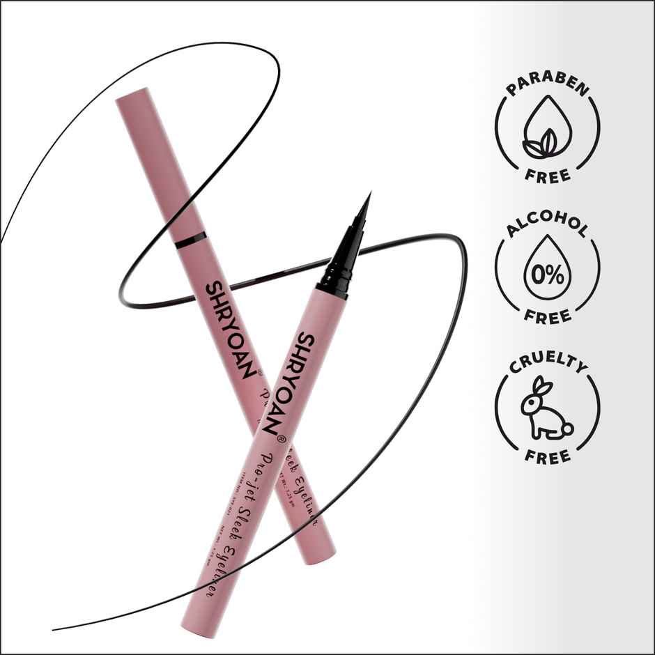 Shryoan Pro-Jet Sleek Black Eyeliner