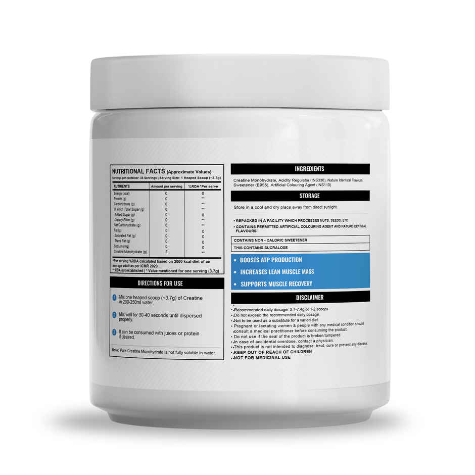Wellcore Micronised Tropical Tango Creatine Monohydrate | 33 servings