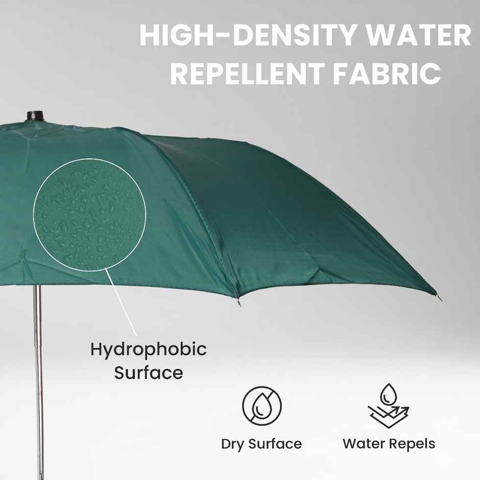 EUME Leatrix 21 Inch 2 Fold Auto-Open Umbrella | Green