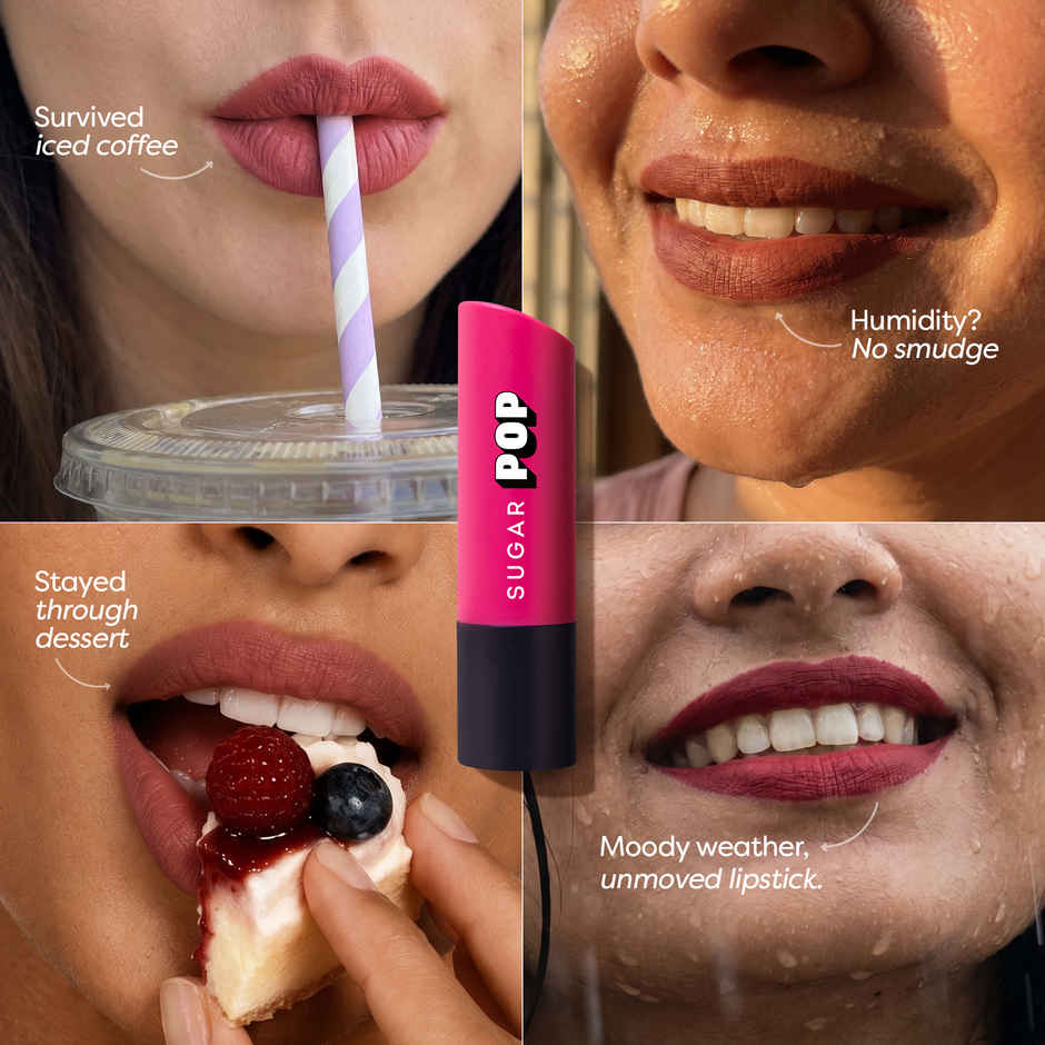 SUGAR POP Ultrastay Transferproof Lipstick | 08 Coffee Craze