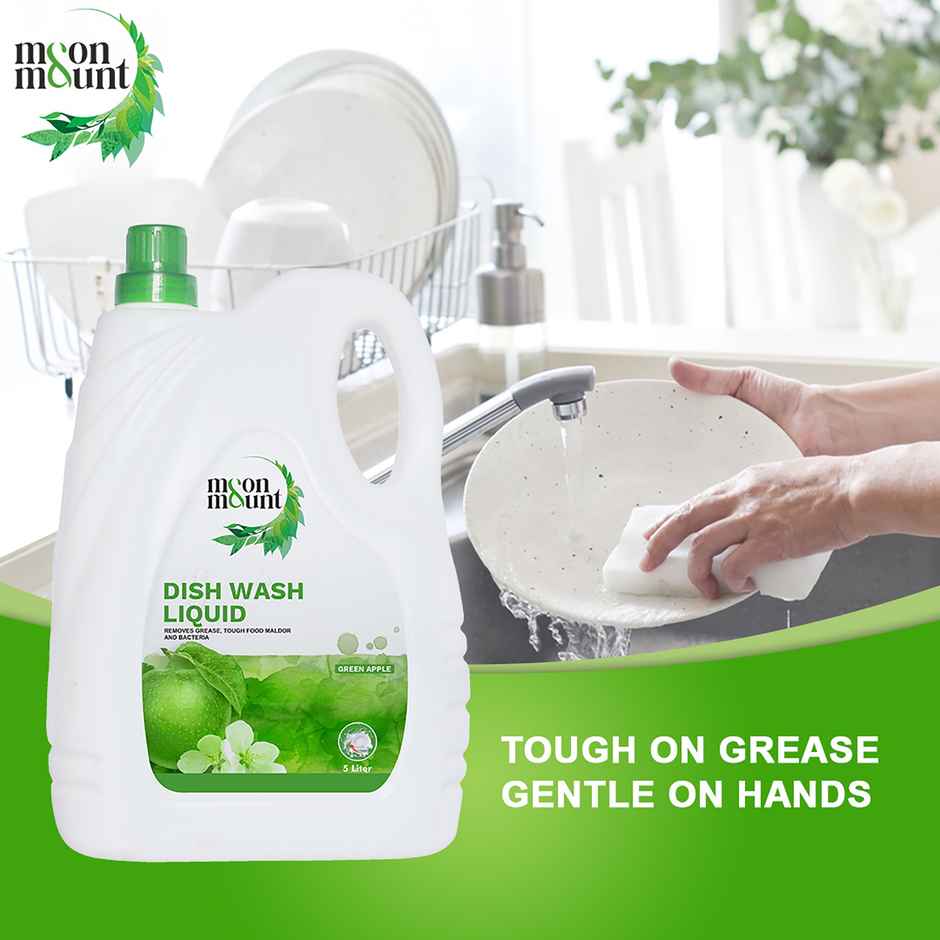 Moon&Mount Green Apple Dishwash Liquid Gel