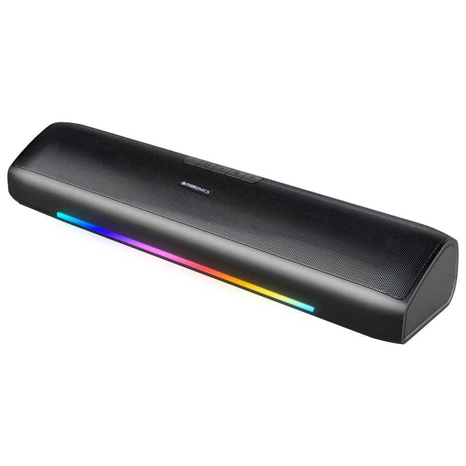 Zebronics Vita Bar 200 Compact BT Soundbar with 24W RMS Output, Multicolor LED, upto 8hr Backup and TWS mode