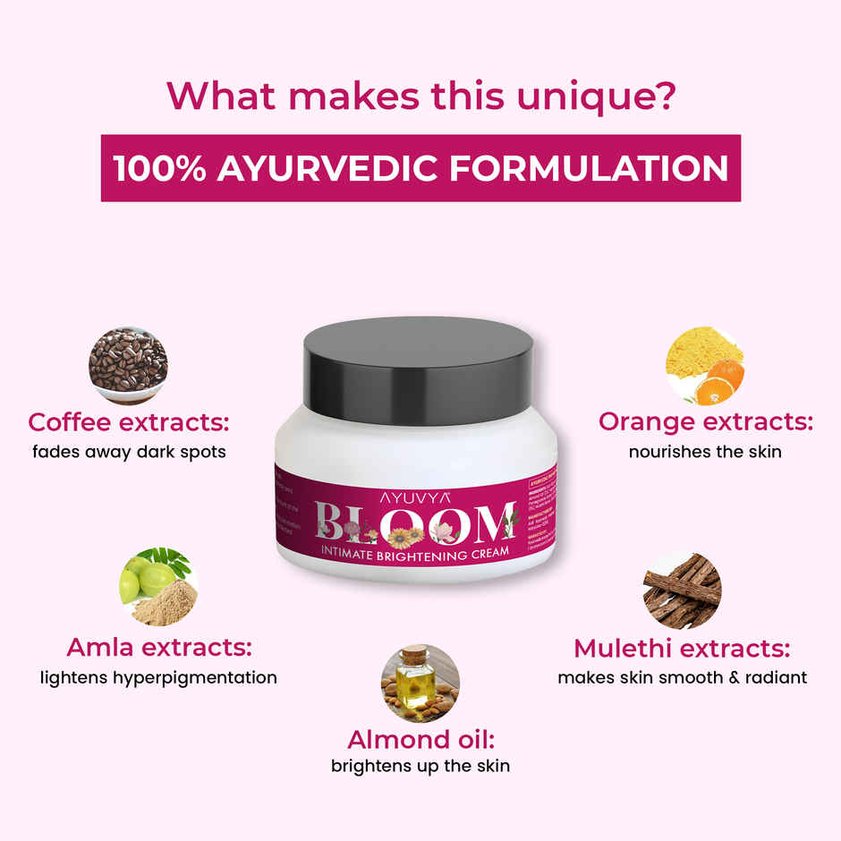 Ayuvya Bloom Brightening Intimate Cream