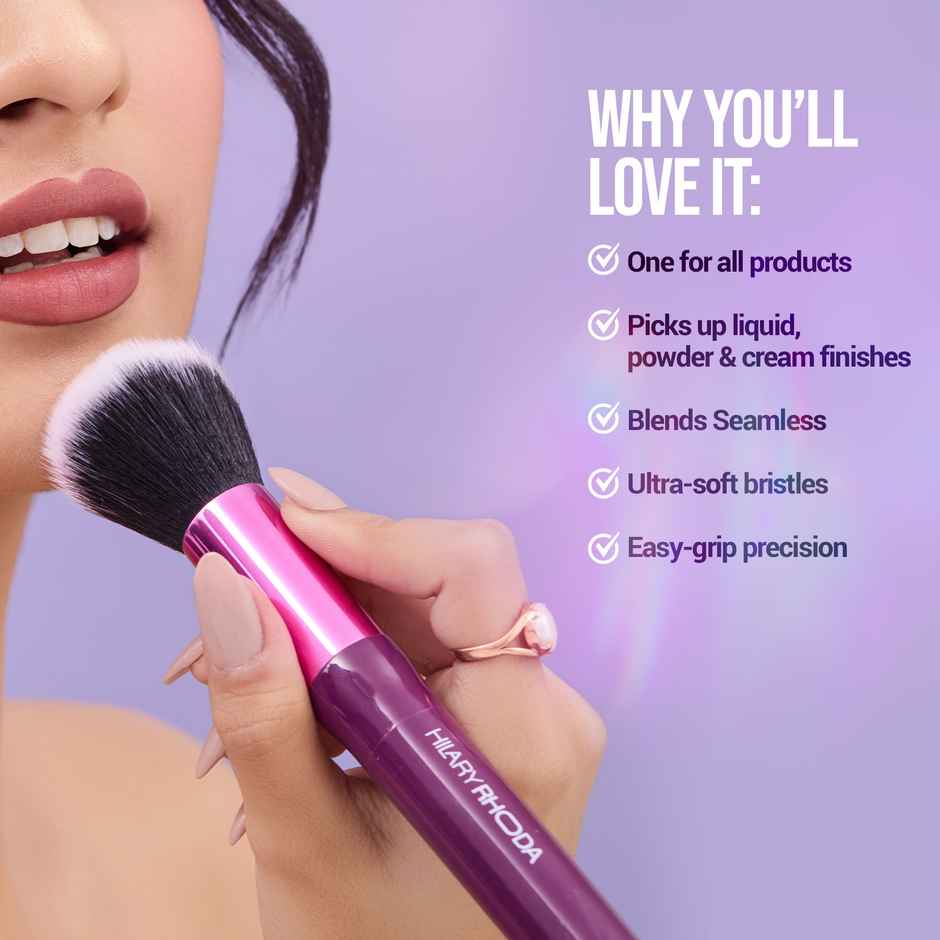 Hilary Rhoda One Touch makeup Brush | Non Absorbing Makeup Brush